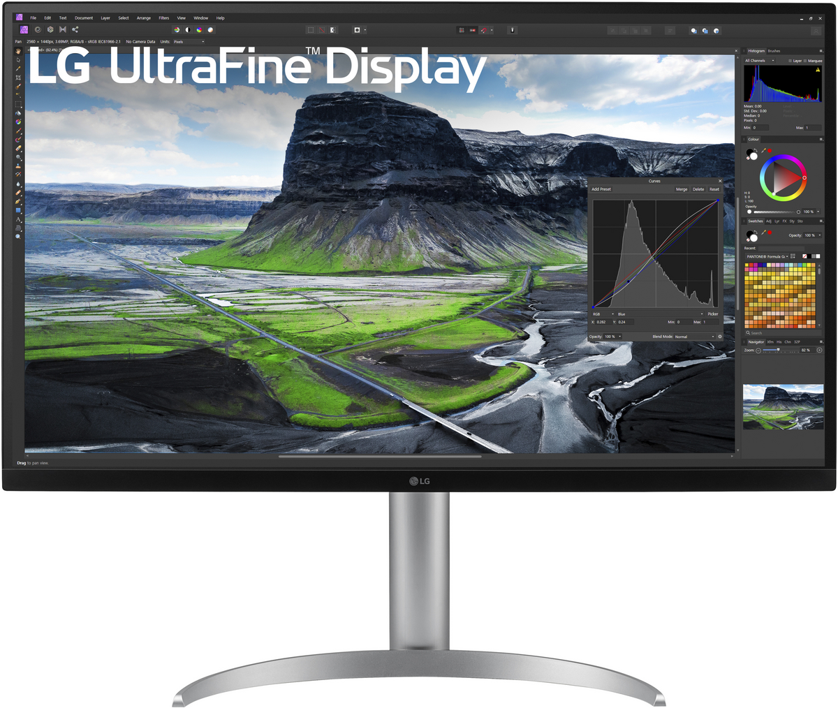 Монитор LG Monitor UltraFine 32UQ850V-W / 32UQ850V-W.AEU White - PN 32UQ850V-W.AEU