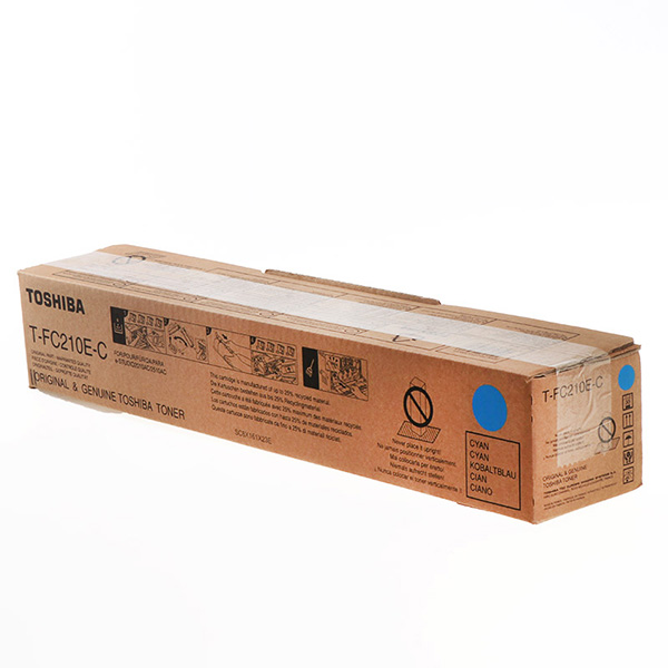 Тонер касета за Toshiba E-Studio 2510AC/2010AC - Toner T-FC210EC (TFC210EC) / 6AJ00000268 - Cyan - 6AJ00000159 - PN 6AJ00000268
