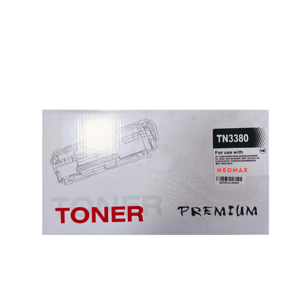 КАСЕТА ЗА BROTHER HL 5440D/5450DN/5470DW/6180DW/DCP 8250DN/MFC 8510DN/8520DN/MFC 8950DW - TN3380 (TN-3380) - Black - PN BT-TN3380B - NEOMAX