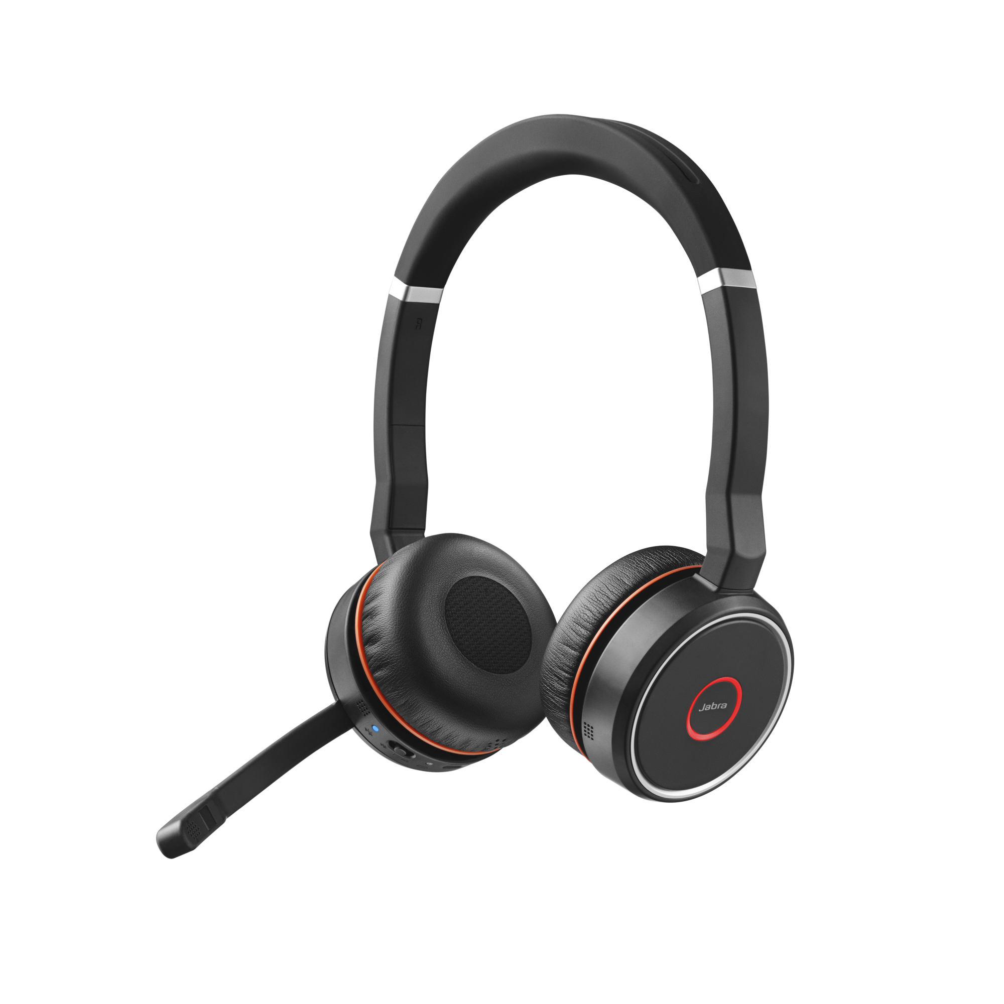Слушалки Jabra Headset EV752S4 Evolve 75 SE - UC Stereo with Charging Stand / 7599-848-199 - Black - PN 7599-848-199