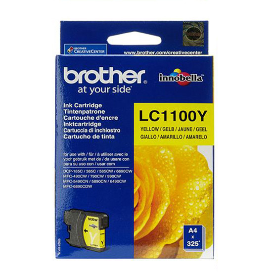 ГЛАВА ЗА BROTHER MFC 6490CW/DCP 6690CW - Yellow - PN LC1100Y (LC-1100Y)