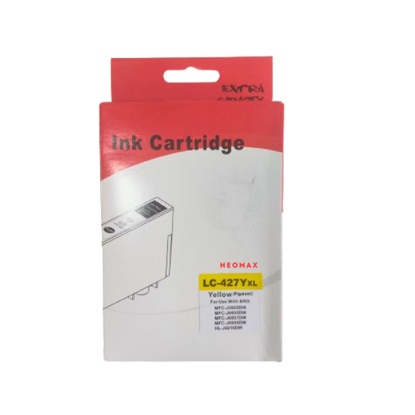 ГЛАВА ЗА BROTHER MFC J5955DW/J6955DW/J6957DW - HIGH CAPACITY - LC427XLY (LC-427XLY) - Yellow - PN BI-LC427XLY - NEOMAX