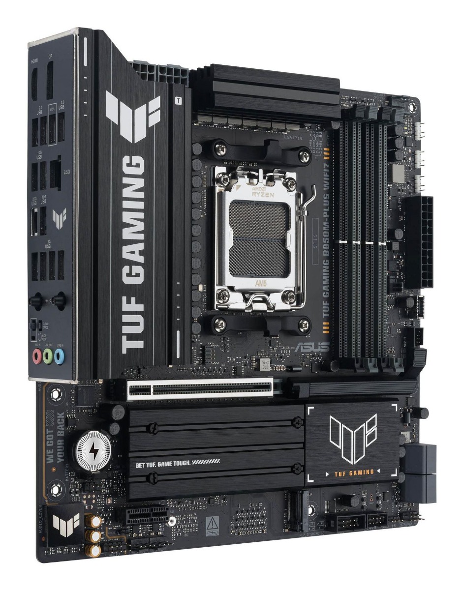 Дънна платка ASUS Mainboard TUF GAMING B850M-PLUS WIFI7 - PN 90MB1MU0-M0EAY0