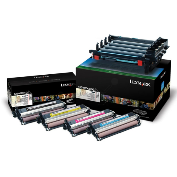 БАРАБАННА КАСЕТА ЗА LEXMARK OPTRA C540 series/X540 series - DRUM KIT (Black And Colour Imaging Kit) - PN C540X74G