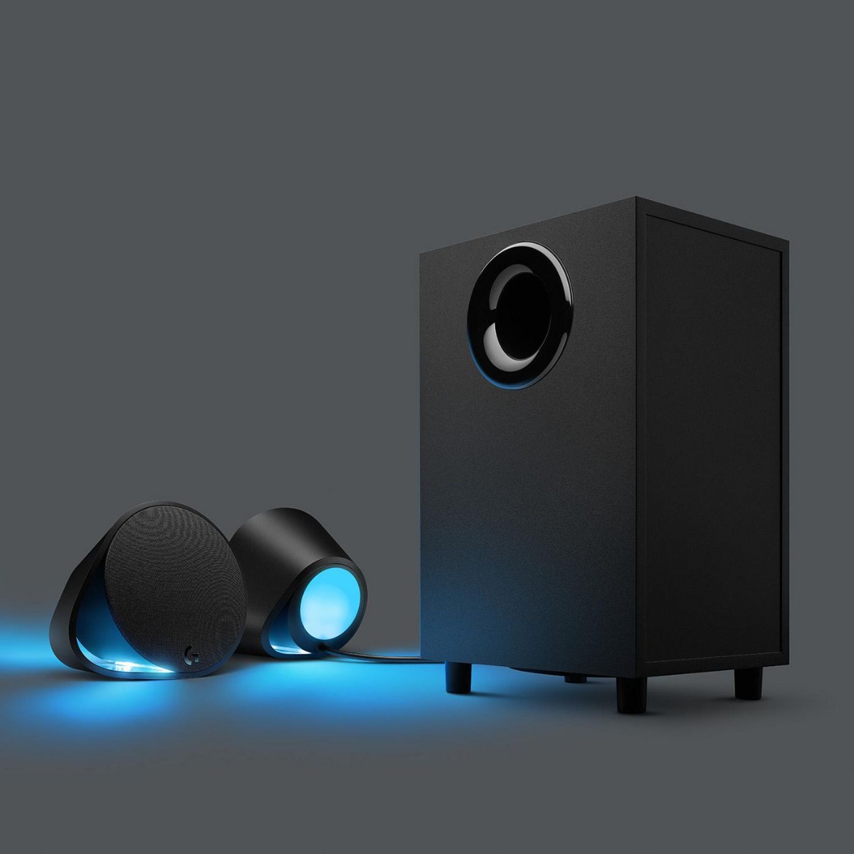 Гейминг високоговорители Logitech Loudspeakers G560 Lightsync / 980-001301 - Black - PN 980-001301