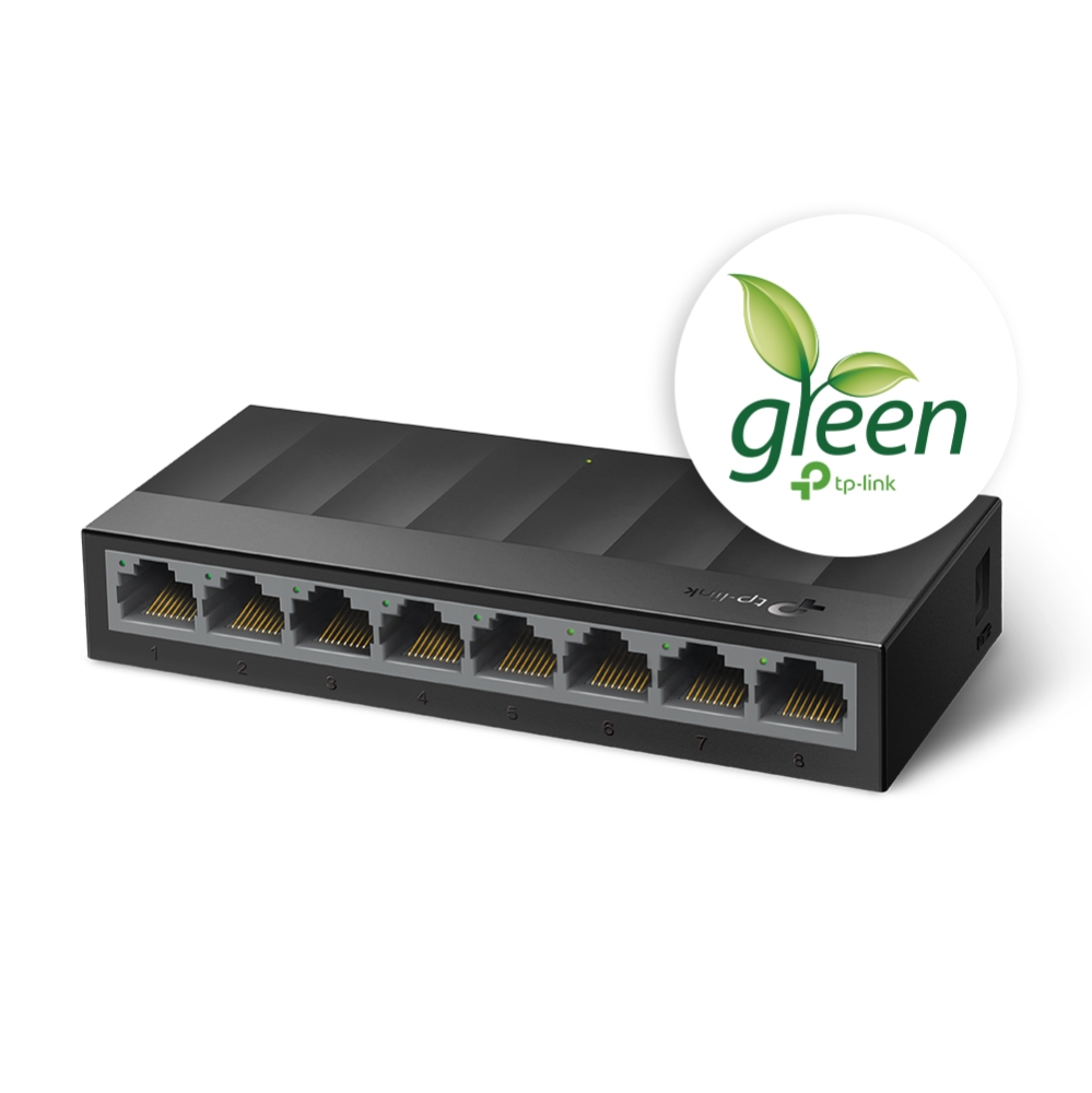 Суич TP-LINK Switch LS1008G / LS1008G - Black - PN LS1008G