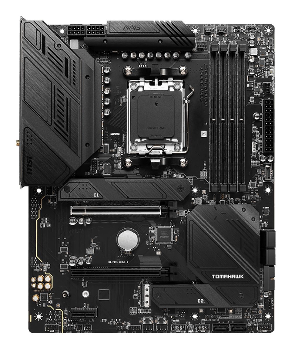 Дънна платка MSI Motherboard MAG B650 Tomahawk Wifi / 7D75-001R Black - PN 7D75-001R