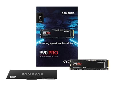 ВЪТРЕШЕН ТВЪРД ДИСК SAMSUNG SSD 990 PRO M.2 PCIe 2280 - 1TB - PN MZ-V9P1T0BW