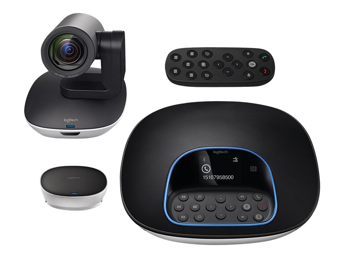 Система за видеоконферентна връзка Logitech Conference System Group / 960-001057 Black - PN 960-001057