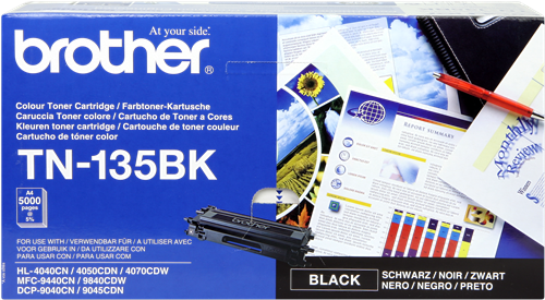 КАСЕТА ЗА BROTHER HL 4040CN/4050CDN/4070VDW/DCP 9040CN/9045CDN/MFC 9440CN/9840CDW - Black - PN TN135BK (TN-135BK)