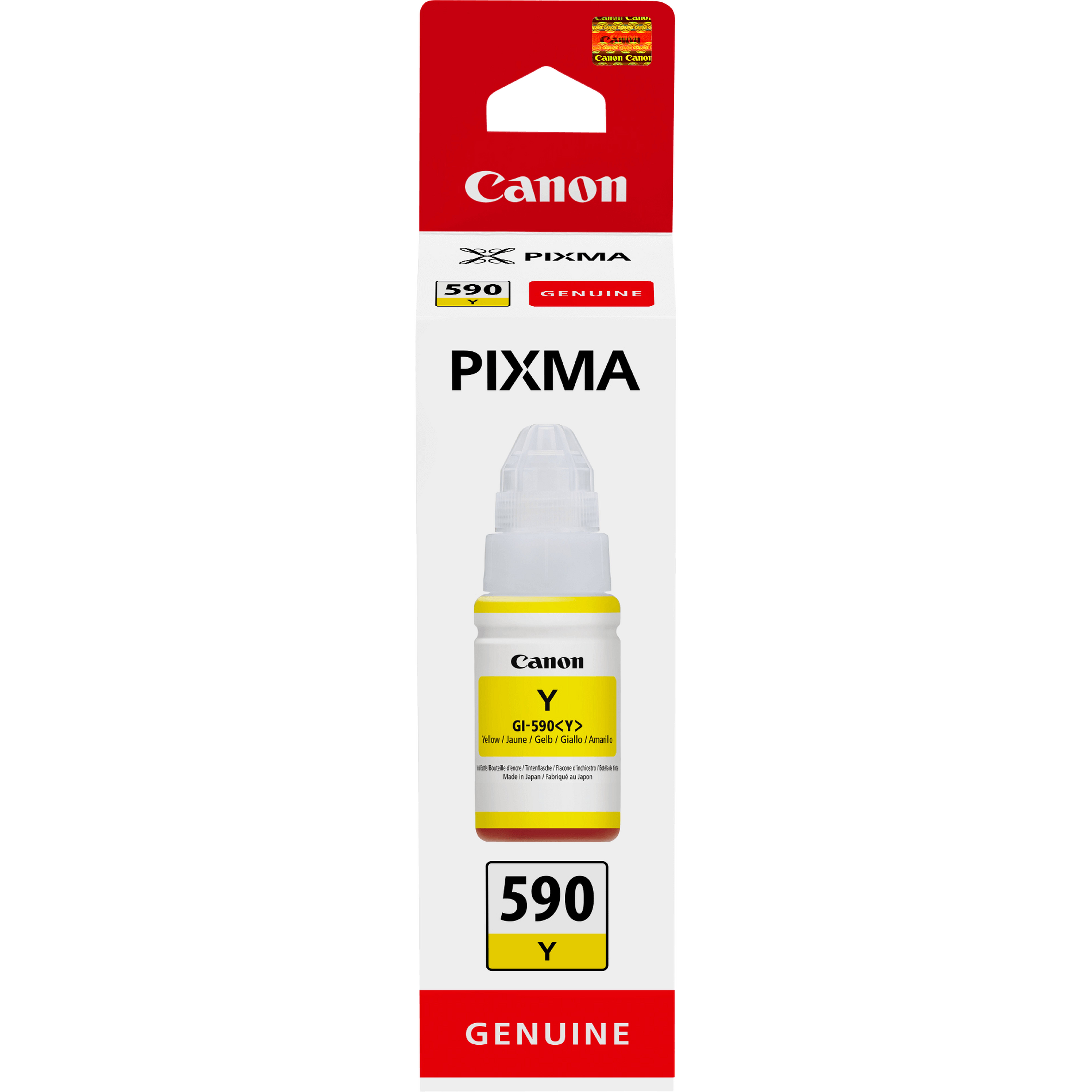 Бутилка мастило за Canon Pixma G4400 Series - Ink - /590/ - GI590Y (GI-590Y) / 1606C001 - Yellow - PN 1606C001