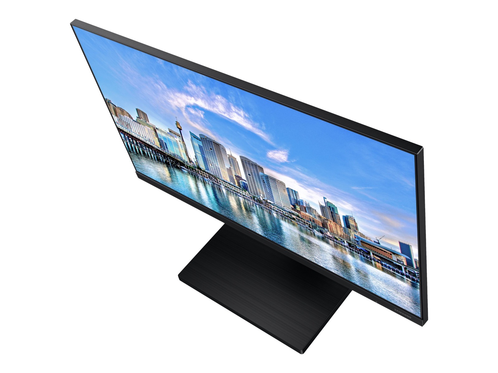 МОНИТОР SAMSUNG 24T450F - 24" - Full HD 1920 x 1080 Color LED Display Monitor -  16:9, IPS, 250 cd/㎡, 1920 x 1080, 178°/178°, Max 16.7M, Max 75Hz - Black - PN LF24T450FQRXEN