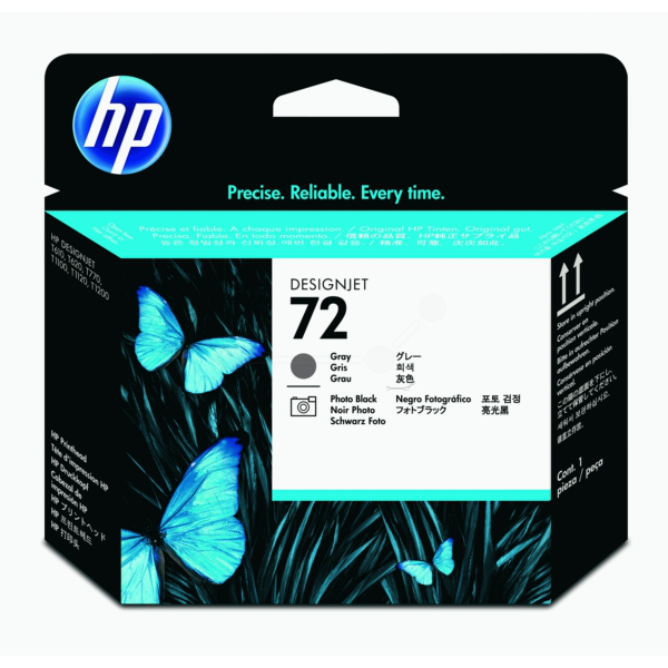 ГЛАВА (PRINTHEAD) ЗА HEWLETT PACKARD Designjet T610/T1100 MFP - Grey + Photo black Head - /72/ - PN C9380A