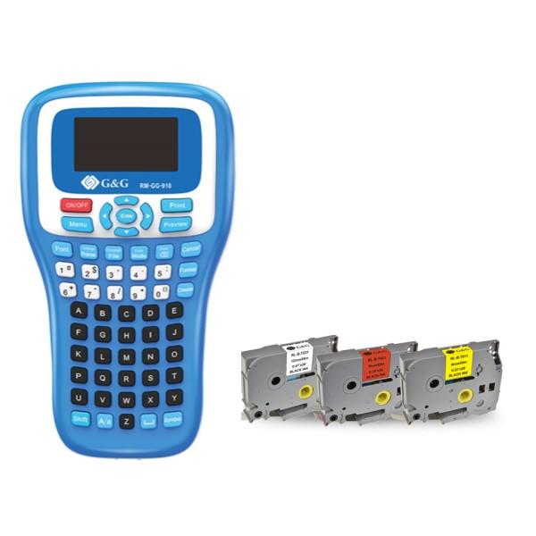 ЕТИКЕТЕН ПРИНТЕР G&G - PORTABLE LABEL PRINTER G&G - PN RM-GG-910 (RMGG910)