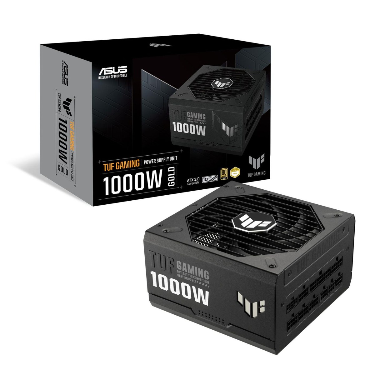 Захранване Asus PC power supply unit TUF Gaming 1000W / 90YE00S1-B0NA00 Black - PN 90YE00S1-B0NA00