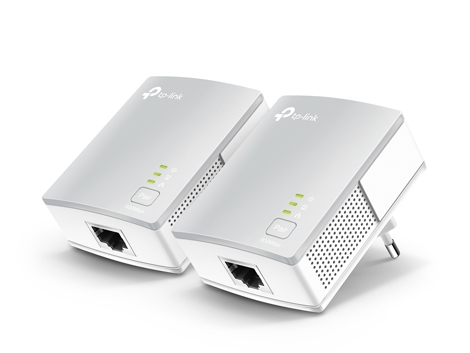 TP-LINK Powerline Station TL-PA4010 Kit / TL-PA4010KIT - White - Multipack - PN TL-PA4010KIT