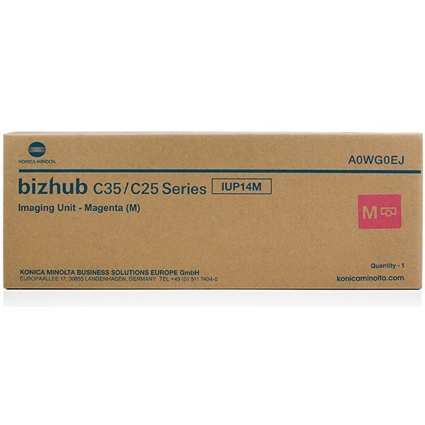 БАРАБАННА КАСЕТА ЗА KONICA MINOLTA BIZHUB C35/C35P/C25 - Magenta - DRUM UNIT - IUP14M (IUP-14M) -  PN A0WG0EJ