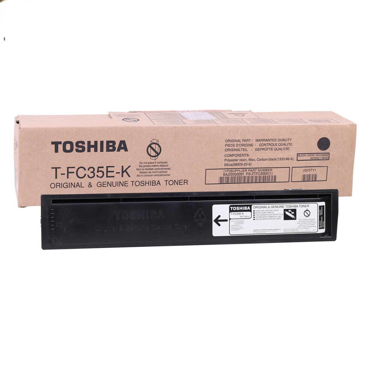 TОНЕР КАСЕТА ЗА TOSHIBA e-Studio 2500C/PRO/3500C/PRO/3510C/PRO - Black - PN  6AJ00000051 - T-FC35EK (T-FC35-EK) (TFC35EK)