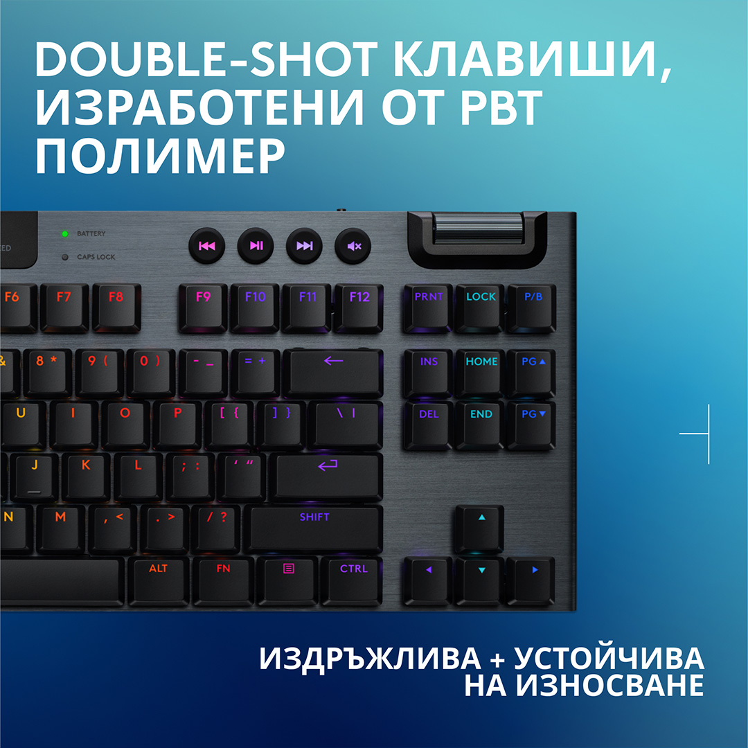 Гейминг клавиатура Logitech Keyboard G915 X Lightspeed TKL - PN 920-012721