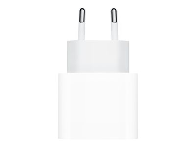 ЗАХРАНВАЩ АДАПТЕР APPLE - USB-C - 20W - White - PN MHJE3ZM/A
