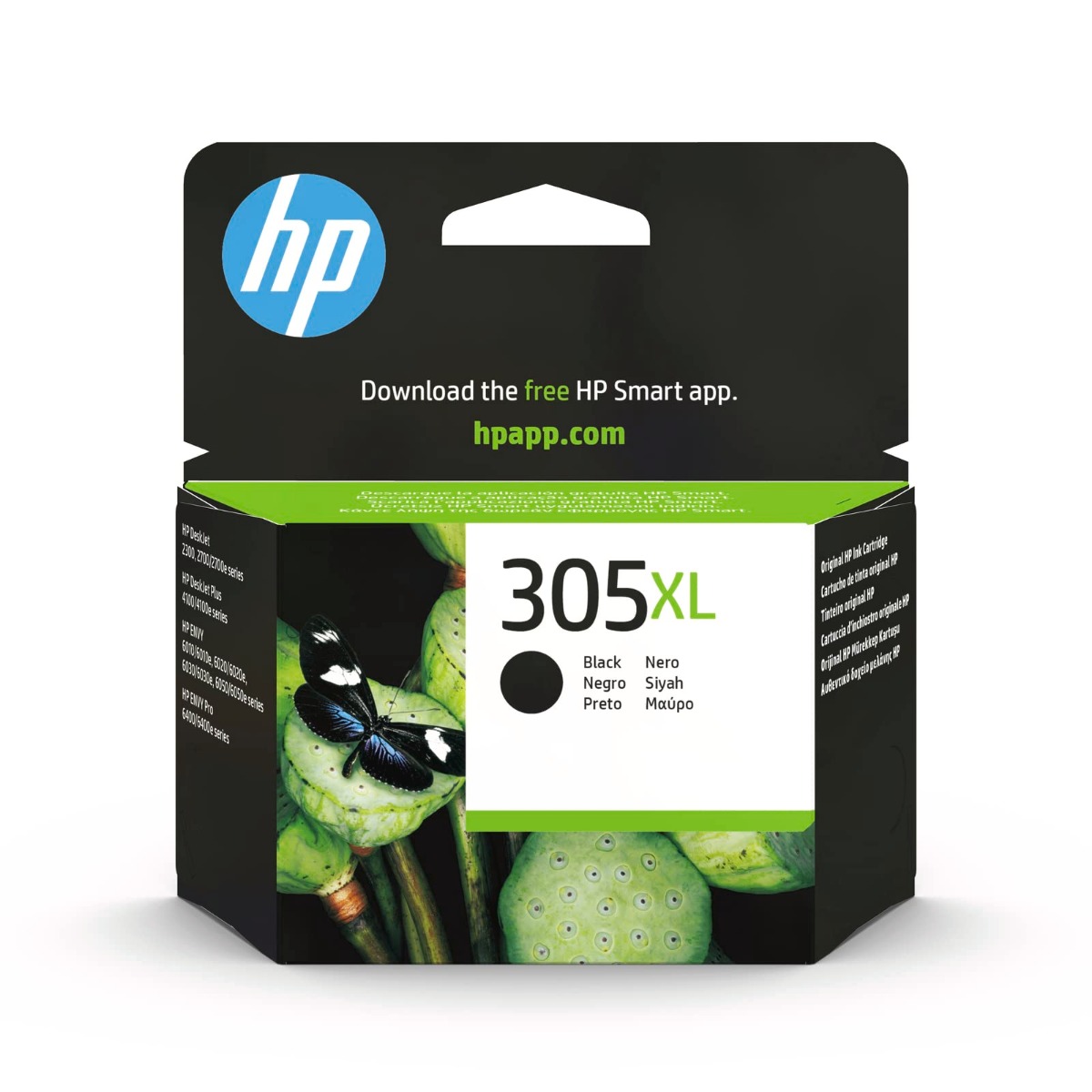 ГЛАВА ЗА HEWLETT PACKARD DeskJet 2710/2720/DeskJet Plus 4110/4120/4130/ENVY 6000 All-in-One series - HIGH CAPACITY - Black  - /305XL/ - PN 3YM62AE 
