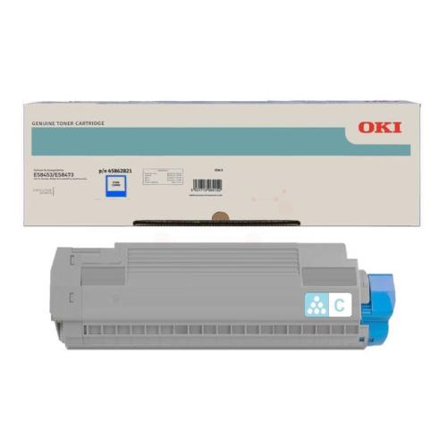 Тонер касета за Oki ES8473/ES8453 Series - Toner - ES8453dn / 45862821 - Cyan - PN 45862821