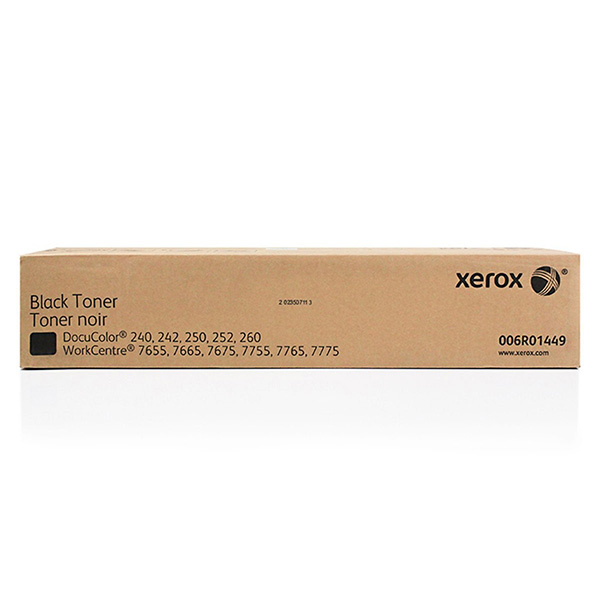 КОМПЛЕКТ 2 КАСЕТИ ЗА XEROX Work Centre 7655/7665/7675/7755/7765/7775/DocuColor 240/242/252/252/260 - Black - TWIN PACK - PN 006R01449