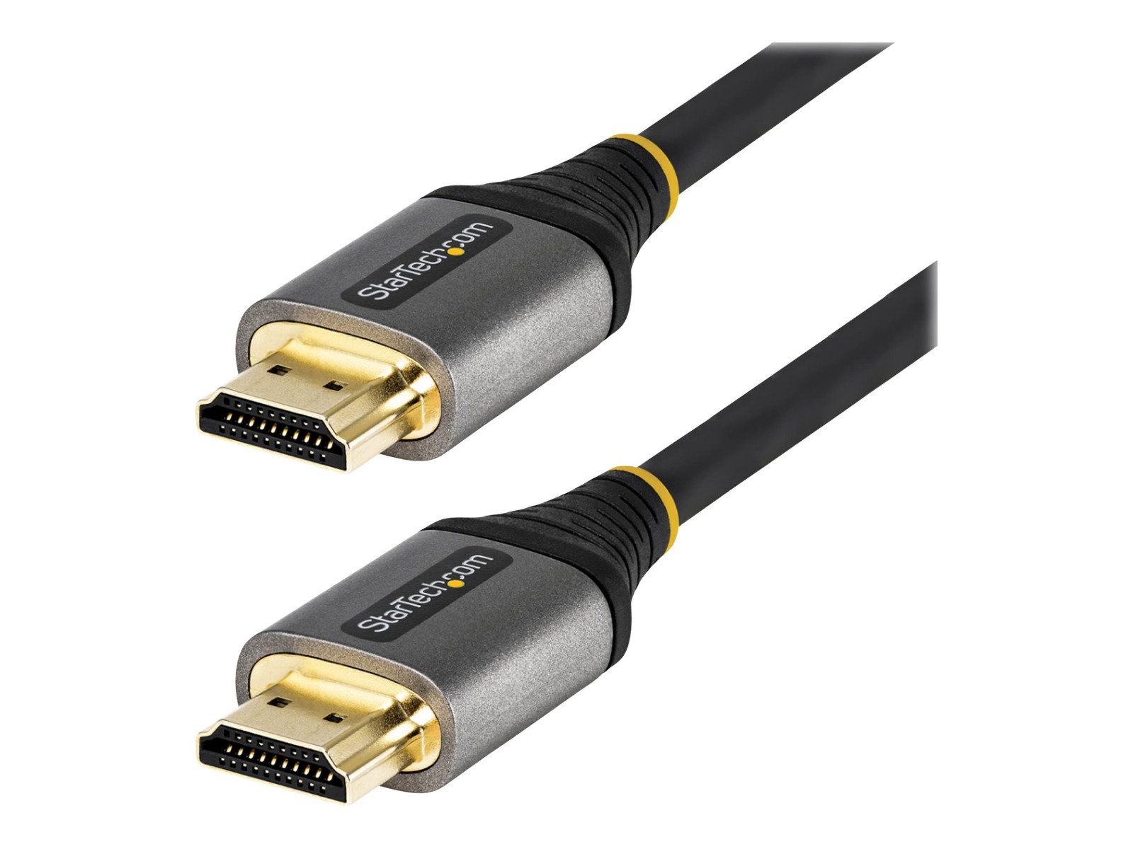 КАБЕЛ HDMI STARTECH - HDMI cable with Ethernet - 2,0 m - Black/Grey - PN HDMM21V2M