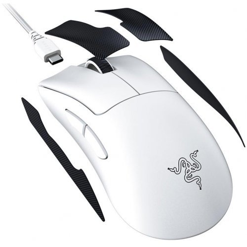 ГЕЙМЪРСКА МИШКА RAZER DEATHADDER V3 Pro - Wired - White - PN RZ01-04630200-R3G1