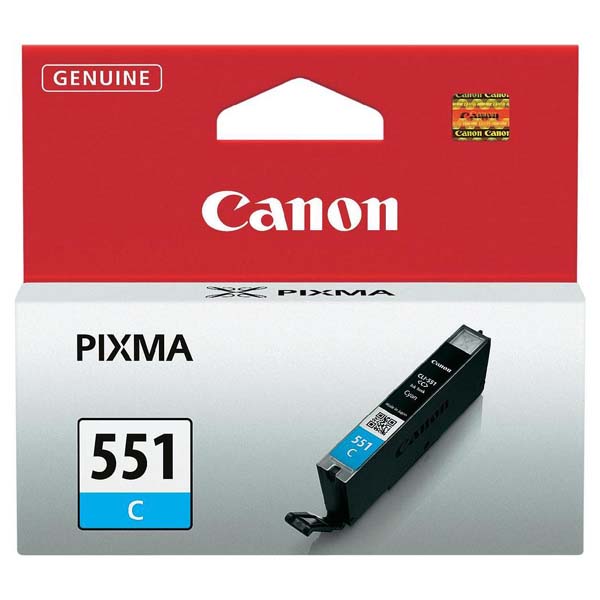ГЛАВА ЗА CANON PIXMA IP 7250/PIXMA MG 5450/6350 - Cyan - ink tank - /551/ - CLI-551C (CLI551C) - PN 6509B001