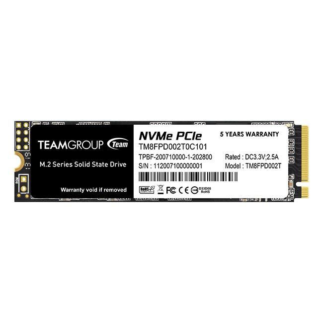 ВЪТРЕШЕН ТВЪРД ДИСК Team Group SSD MP33 PRO - 2TB - M.2 2280 PCie3 - PN TM8FPD002T0C101