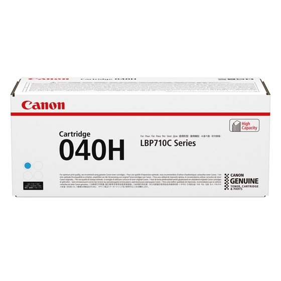 Тонер касета за Canon i-SENSYS LBP-710 Series - Toner - HIGH CAPACITY -  /040H/ / 0459C001 - Cyan - XL - PN 0459C001