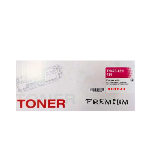УНИВЕРСАЛНА КАСЕТА ЗА BROTHER HL L8260CDW/L8360CDW/MFC L8900CDW/L8690CDW - Magenta - TN423M (TN-423M)/TN421M (TN-421M)/TN426M (TN-426M) - PN BT-TN423M - NEOMAX