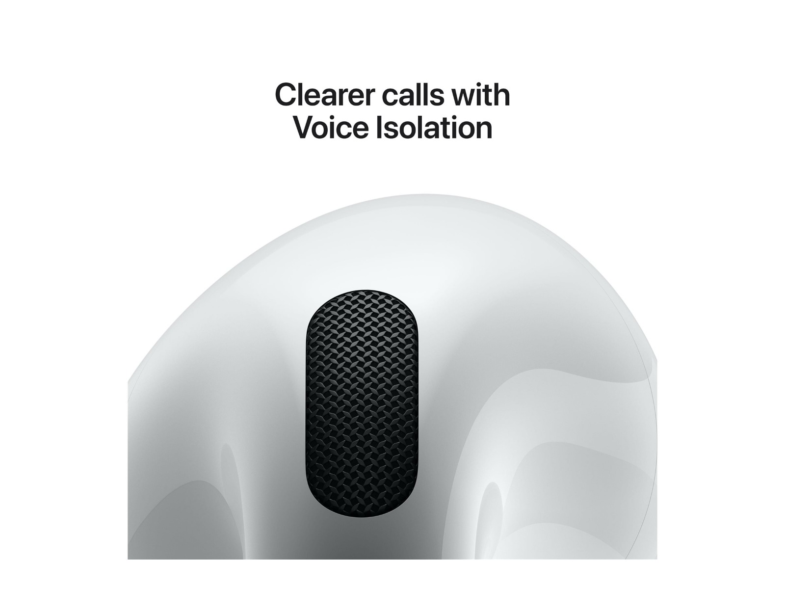 Слушалки Apple Headphones AirPods 4 ANC / MXP93ZM/A White - PN MXP93ZM/A