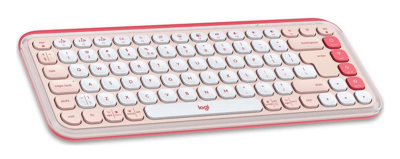 Клавиатура Logitech Keyboard Pop Icon Keys / 920-013073 Pink - PN 920-013073
