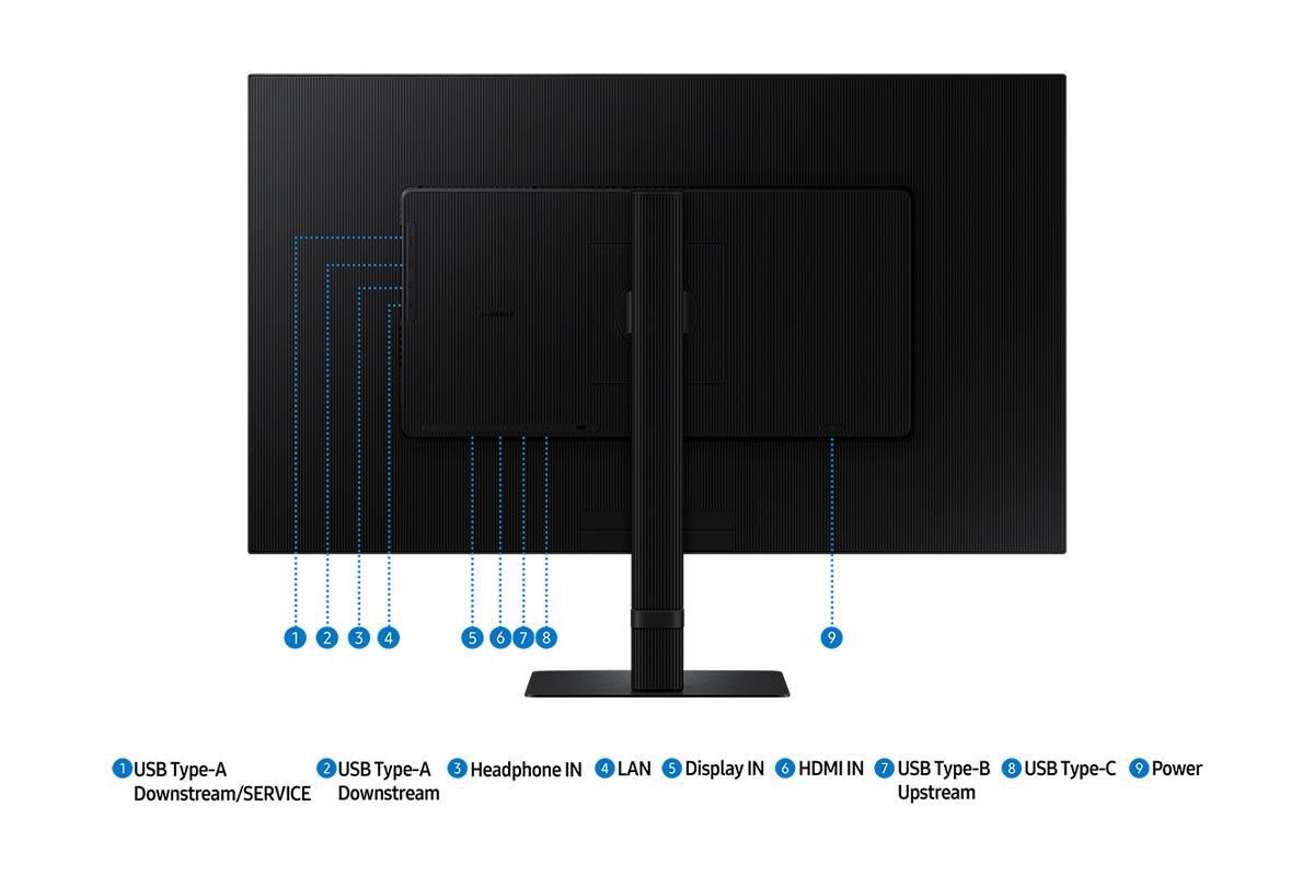 Монитор 32" Samsung Monitor S32D800UAU / LS32D800UAUXEN Black - PN LS32D800UAUXEN