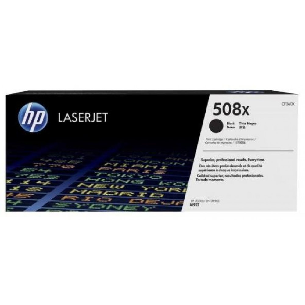 КАСЕТА ЗА HP Color LaserJet Enterprise M553 series  - Black -  /508X/ - PN CF360X 
