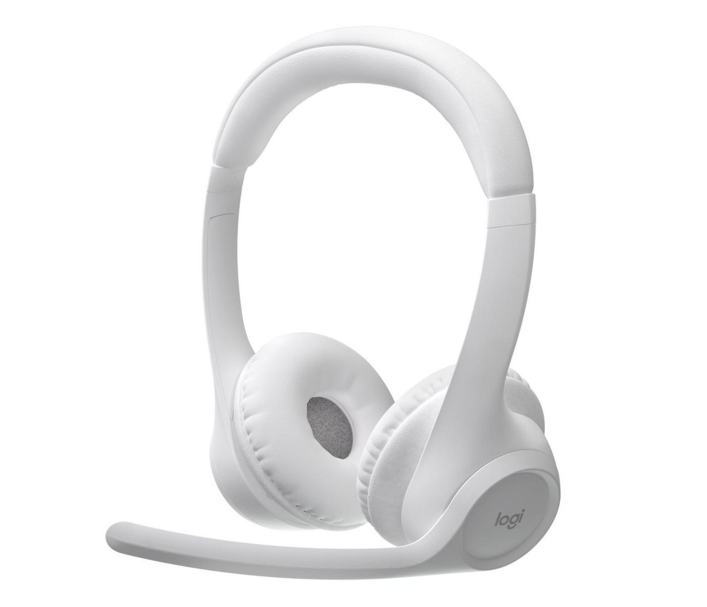 Слушалки Logitech Headset Zone 300 / 981-001417 White - PN 981-001417