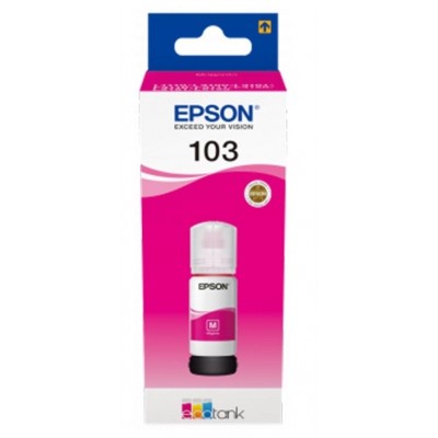 БУТИЛКА МАСТИЛО ЗА EPSON L1110/L3100/L3101/L3110/L3150/L5190 - /103/ -  EcoTank - Magenta - Ink Bottle - PN C13T00S34A