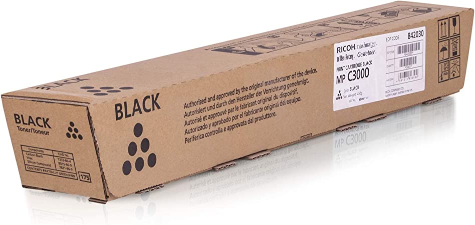 TОНЕР КАСЕТА  ЗА RICOH MP C2000/C2500/C3000E - Black - PN 884946 / 842030 / 884950 / 888640