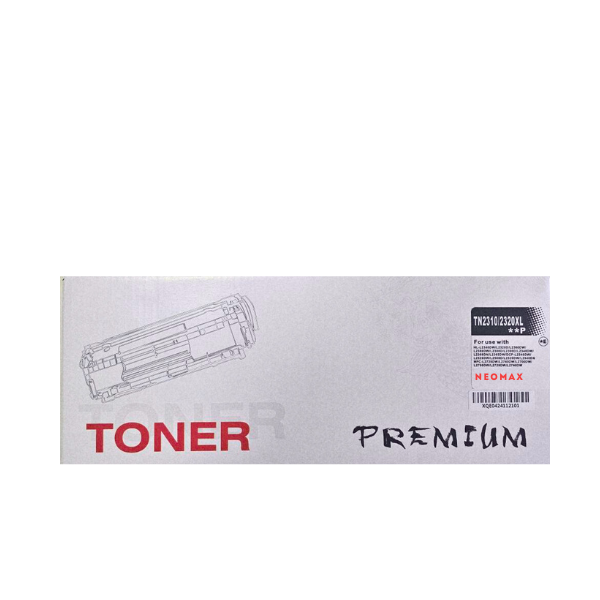 УНИВЕРСАЛНА КАСЕТА ЗА BROTHER HL L2300D/L2320D/L2340DW/L2360DN/L2365DW/DCP L2500D/L2520DW/L2540DN/MFC L2700DW/L2740DW - HIGH CAPACITY - TN2320 (TN-2320)/TN2350 (TN-2350)/TN2356 (TN-2356)/TN2380 (TN-2380)/TN660 (TN-660) - Black - PN BT-TN2320XL - NEOMAX