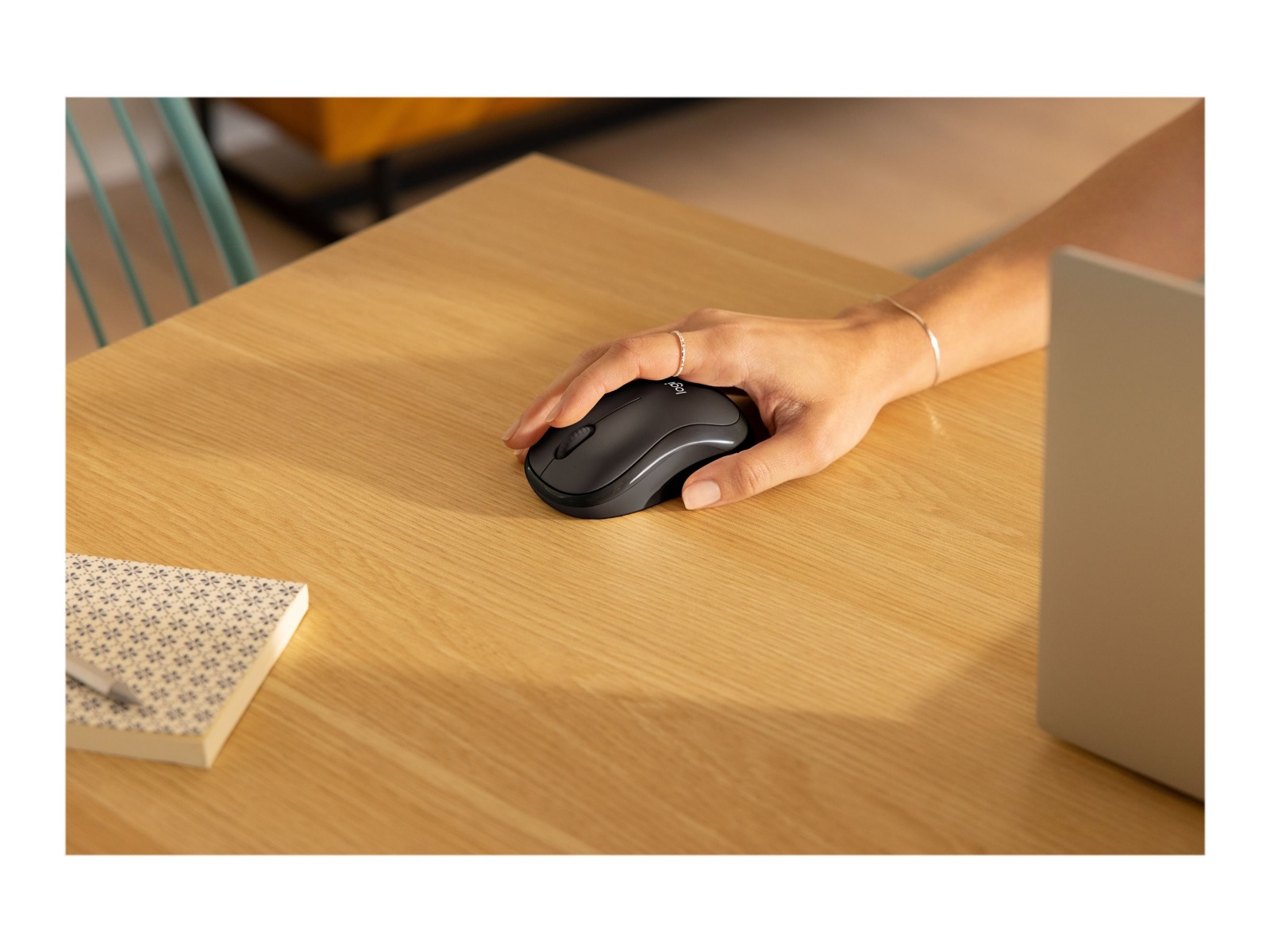 МИШКА LOGITECH M240 SILENT - RF Wireless / Bluetooth - Wireless / Безжична - Graphit - PN 910-007119