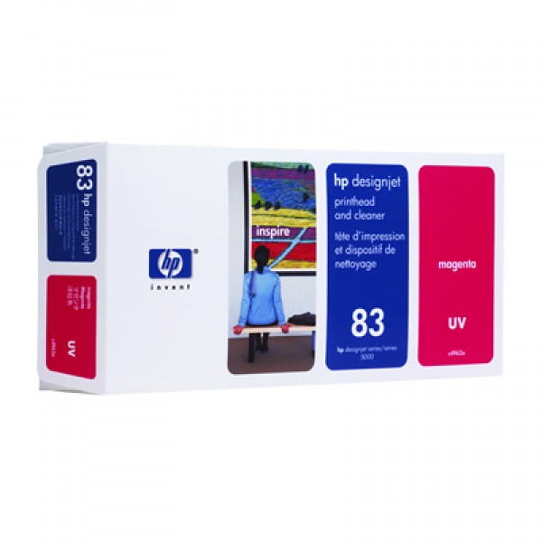 ГЛАВА (PRINTHEAD) ЗА HEWLETT PACKARD DesingnJet 5000/5000PS - Magenta head + kit - /83/ - PN C4962A 