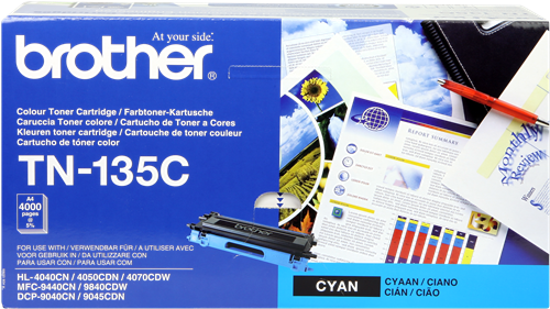 КАСЕТА ЗА BROTHER HL 4040CN/4050CDN/4070VDW/DCP 9040CN/9045CDN/MFC 9440CN/9840CDW - Cyan - PN TN135C (TN-135C)