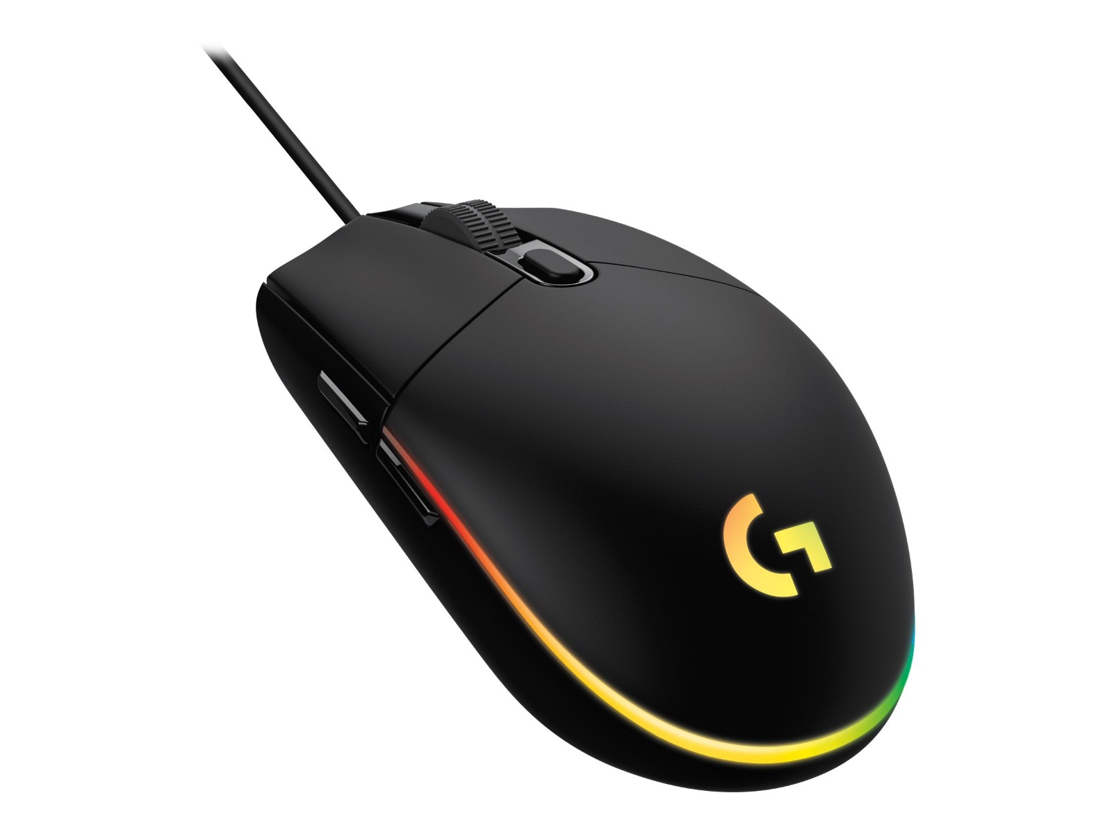 ГЕЙМЪРСКА МИШКА LOGITECH G203 Lightsync USB - Жична - Black - PN 910-005796