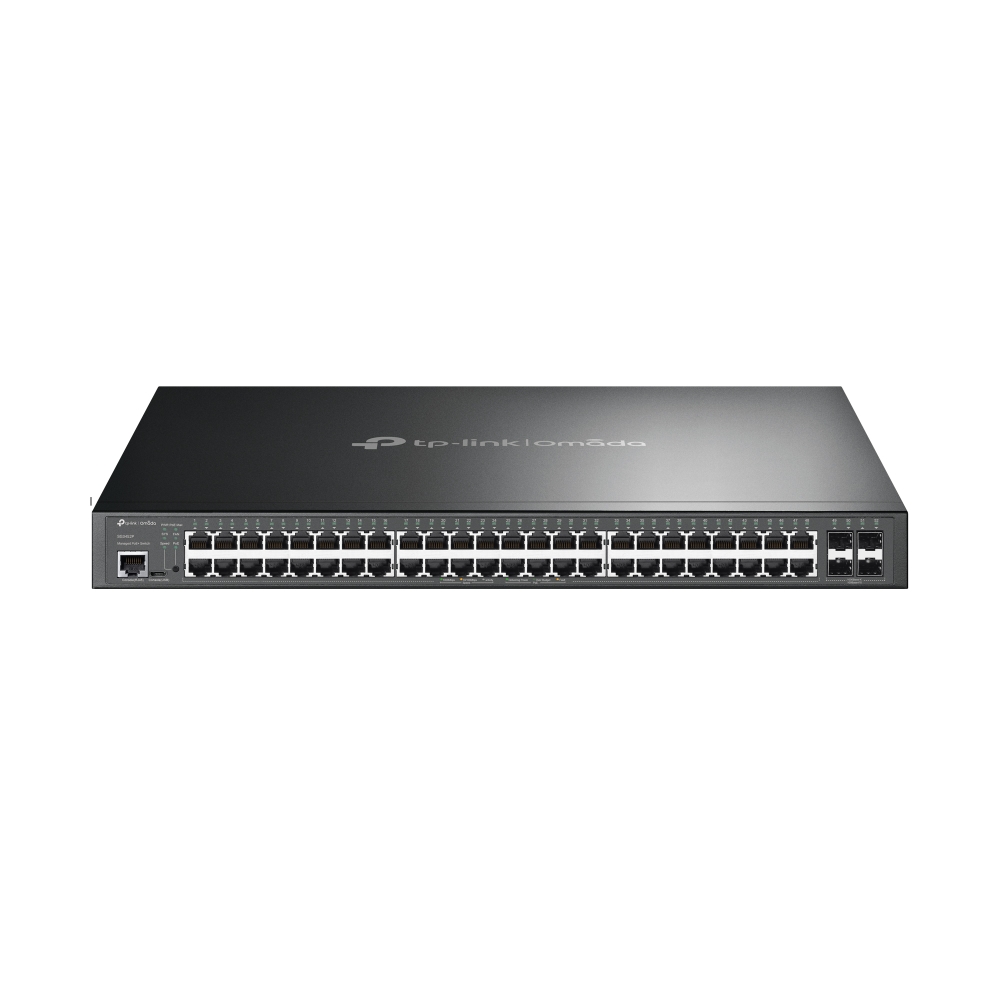Суич TP-LINK Switch TL-SG3452P / TL-SG3452P - Black - PN TL-SG3452P