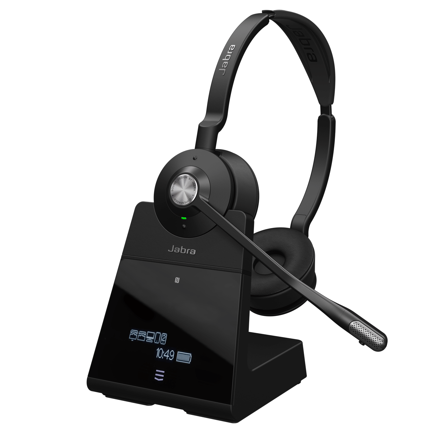 Слушалки DECT Jabra Headset Engage 75SE / 9659-583-111 - безжични - Black - PN 9659-583-111
