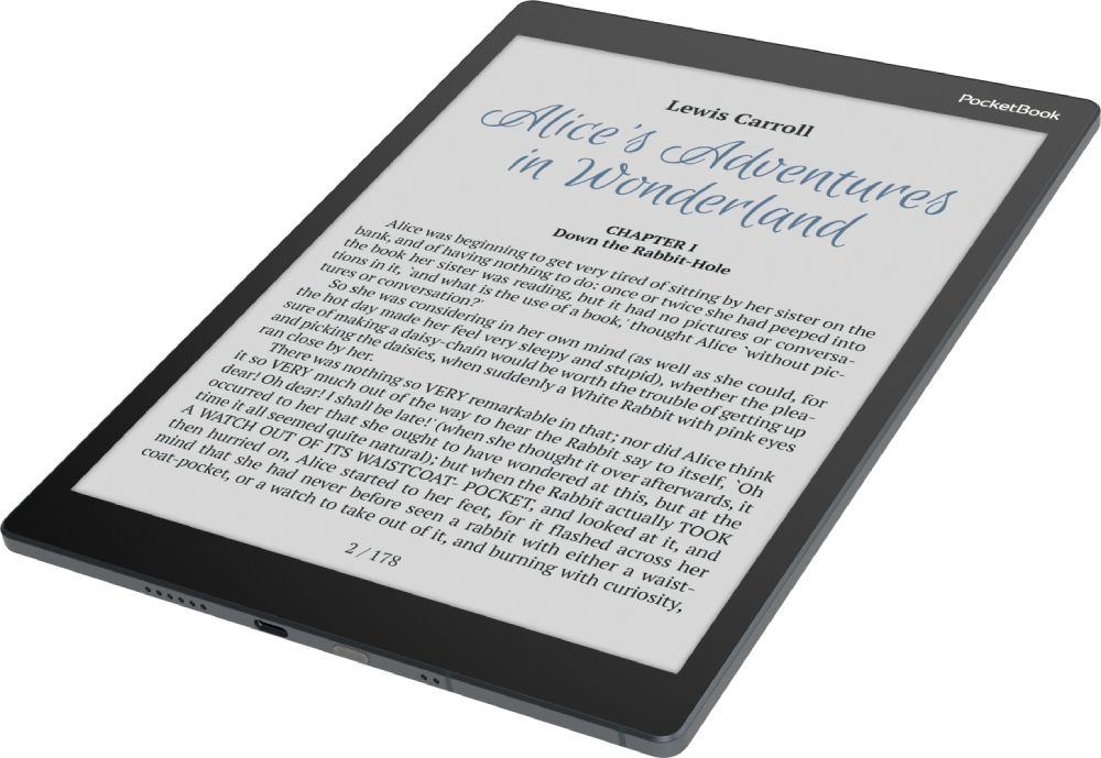 Електронен четец 10,3 " PocketBook eBook Reader Color Note Blue/Black XL - PN PB1041-1-WW-B