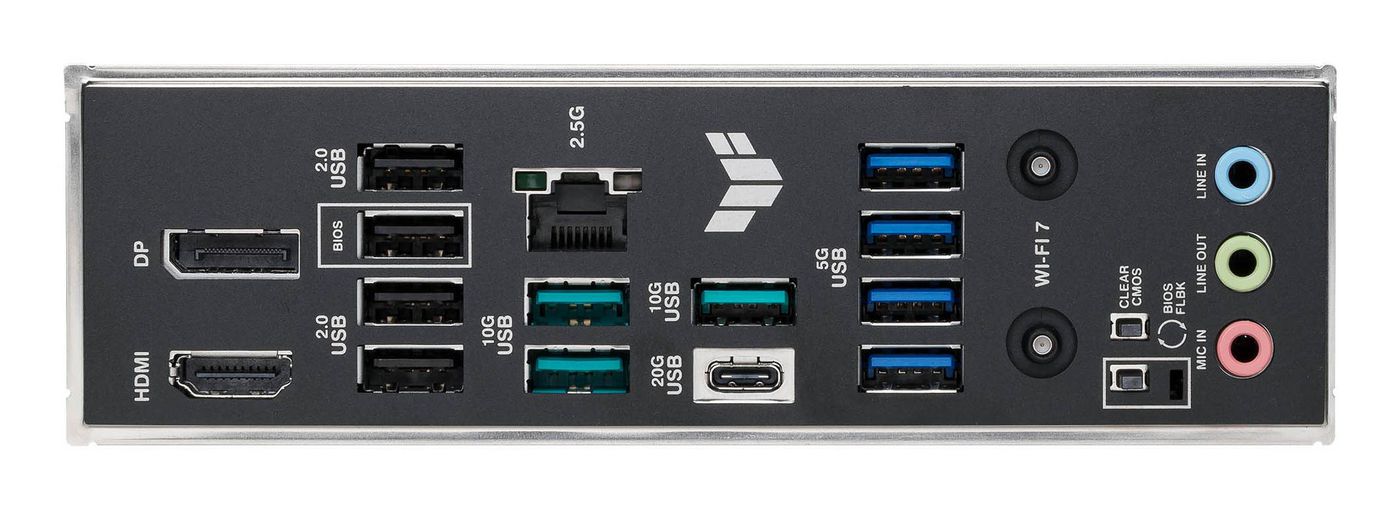 Дънна платка ASUS Mainboard TUF GAMING B850M-PLUS WIFI7 - PN 90MB1MU0-M0EAY0