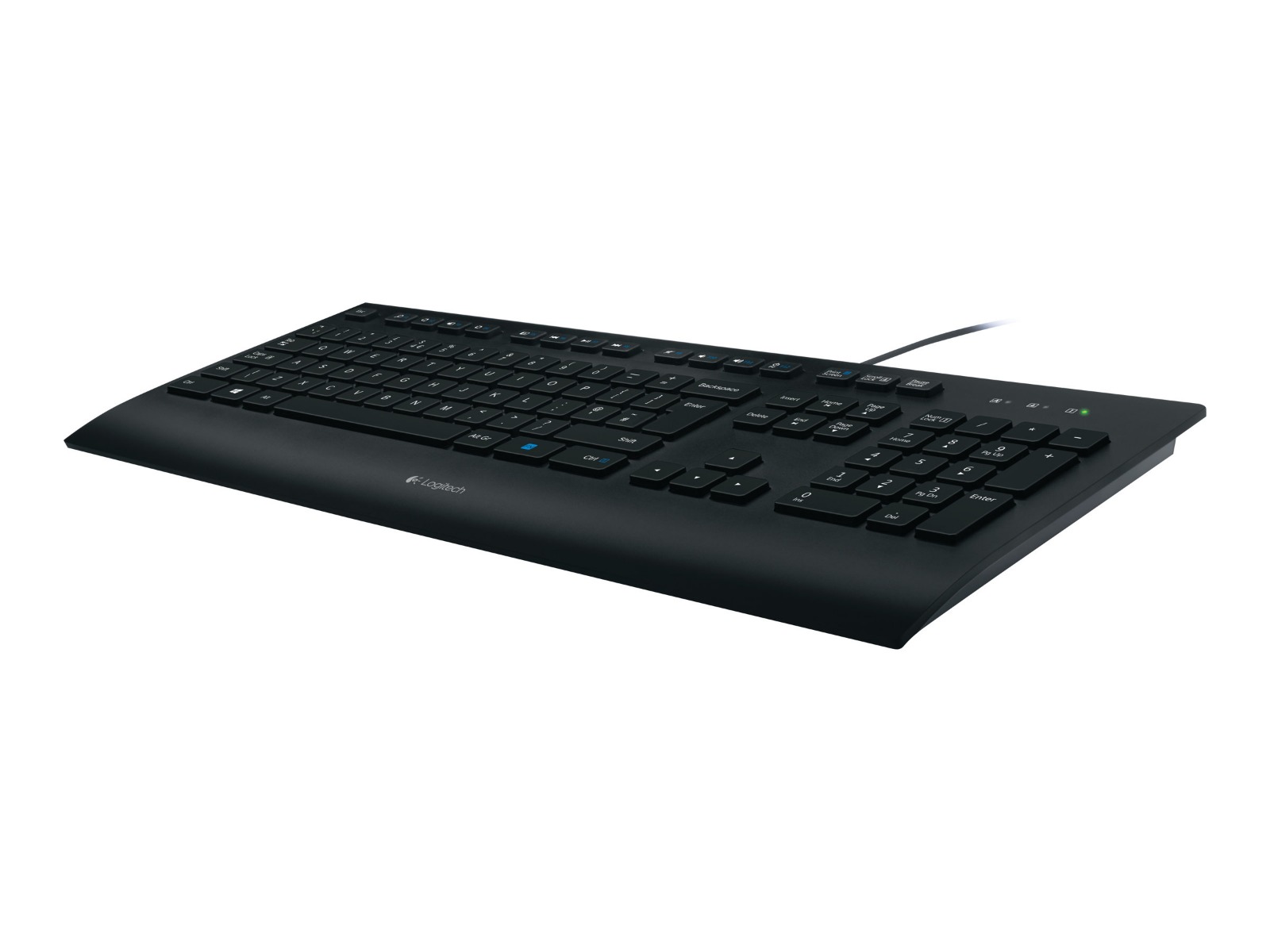 КЛАВИАТУРА LOGITECH K280e US - USB - БЕЗ БДС КИРИЛИЗАЦИЯ (WITHOUT BDS CYRILLIC) - Black - PN 920-005217